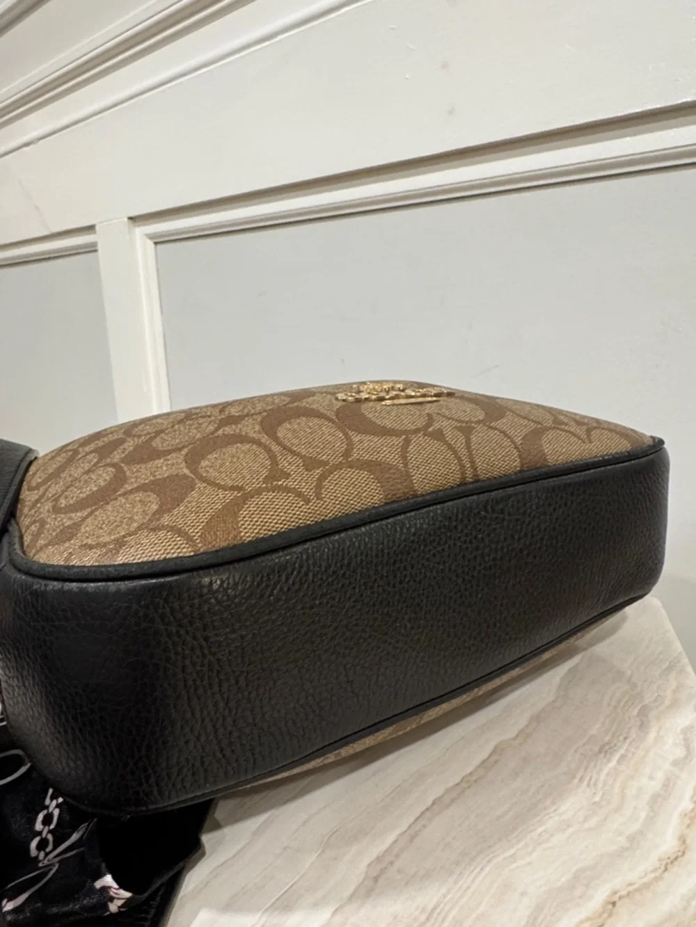 Coach Ellie File Bag in Signature Brown Crossbody Bag - Picture 8 of 17